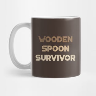 Wooden Spoon Survivor Wood Funny Mug